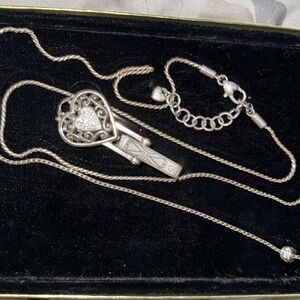 Brighton Heart Key Pendant Necklace needs to be fixed